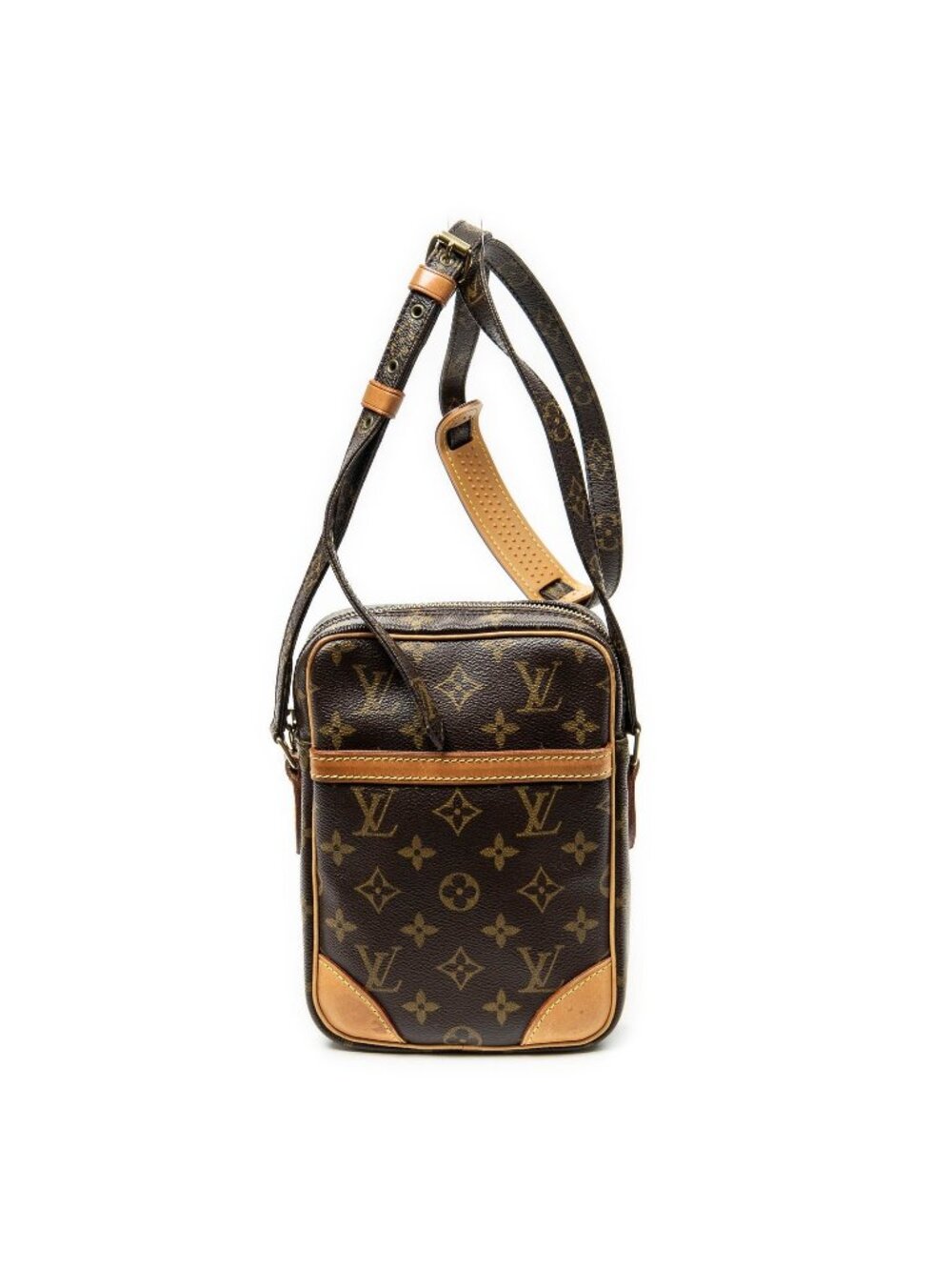 Louis Vuitton Danube Brown Monogram Canvas Crossbody